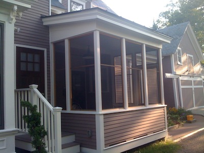 screened in porch